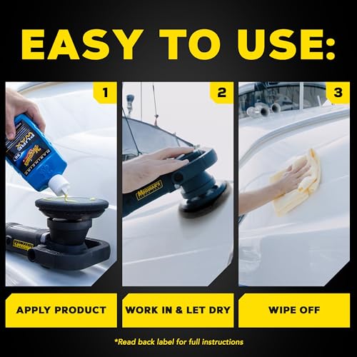 Meguiar's Meguiar's M5616 Marine/RV Pure Wax Carnauba Blend, Long-Lasting Liquid Wax for Protecting Gel - Outdoor Depot