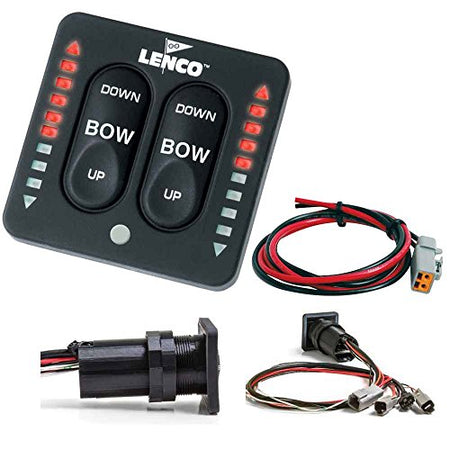 LENCO MARINE Lenco LED Indicator Integrated Tactile Switch Kit w/Pigtail f/Single Actuator Systems - Outdoor Depot