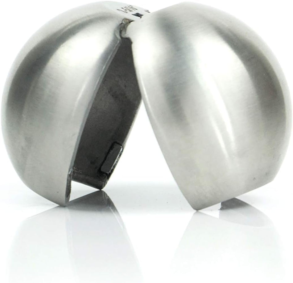 WEIGH SAFE WS07 Clamshell - Stainless Steel Tow Ball Adapter - Converts 2 Tow Ball ...