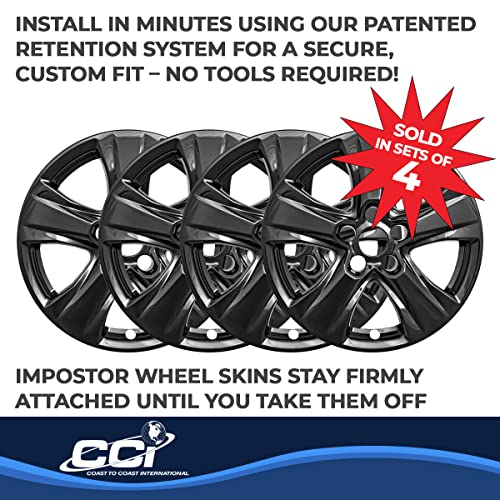 Coast to Coast International Impostor Wheel Covers Fits Toyota RAV4 2019-2025 Set of 4 Wheel Skins 5 V - Outdoor Depot