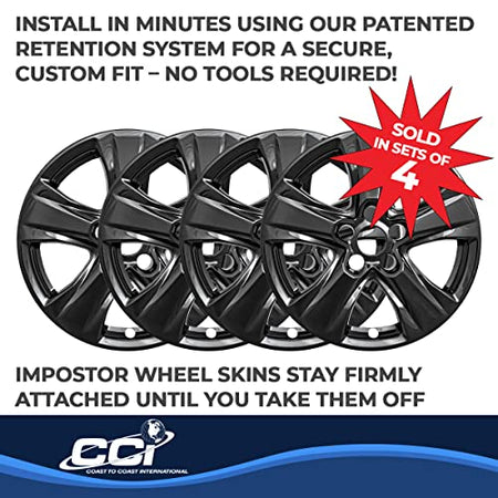 Coast to Coast International Impostor Wheel Covers Fits Toyota RAV4 2019-2025 Set of 4 Wheel Skins 5 V - Outdoor Depot