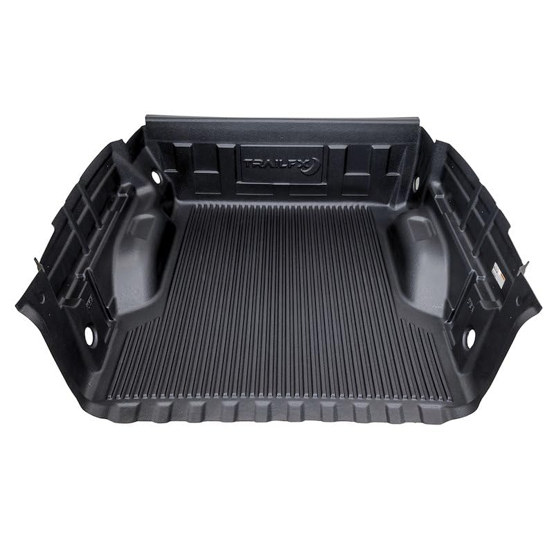 Trailfx Bed Liner F8U99X, Drop-in, Under Rail, Black, High-Density Polyethylene, with Tailgate Liner/Hardware, Fits 1999-2016 Ford F-250/ F-350 Super Duty 8 Feet