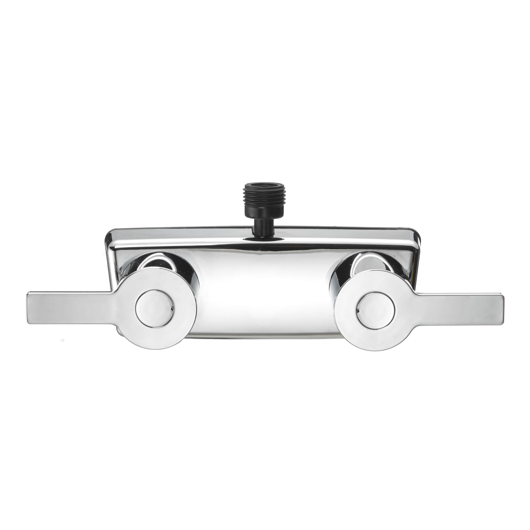 Dura Faucet Dura Faucet (DF-SA100M-CP) Modern RV Shower Faucet Valve Diverter – Chrome, Dual Lever Handles, - Outdoor Depot