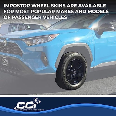 Coast to Coast International Impostor Wheel Covers Fits Toyota RAV4 2019-2025 Set of 4 Wheel Skins 5 V - Outdoor Depot