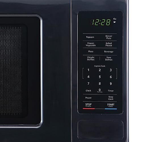 Magic Chef Magic Chef 0.9 Cubic Feet 900 Watt Stainless Countertop Microwave Oven for Compact Spaces with 6 - Outdoor Depot