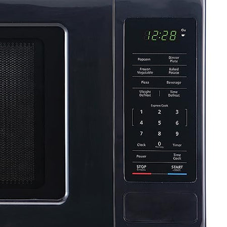 Magic Chef Magic Chef 0.9 Cubic Feet 900 Watt Stainless Countertop Microwave Oven for Compact Spaces with 6 - Outdoor Depot