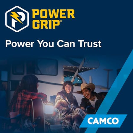 Camco Camco PowerGrip 25-Ft 30 Amp RV Extension Cord w/Locking End - Features NEMA TT-30P Male & - Outdoor Depot