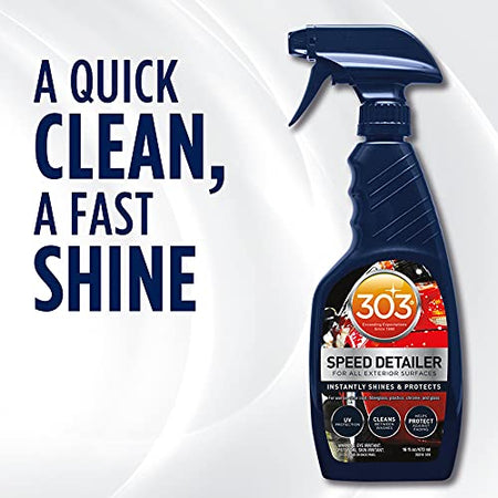 303 Products 303 Products Speed Detailer - For All Exterior Automotive Surfaces - Instantly Shines And - Outdoor-Depot.us