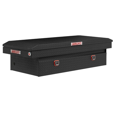 Weather Guard Weather Guard Model 117-52-04 Saddle Truck Box, Aluminum, For Full-Size Trucks, Extra Wide, - Outdoor Depot