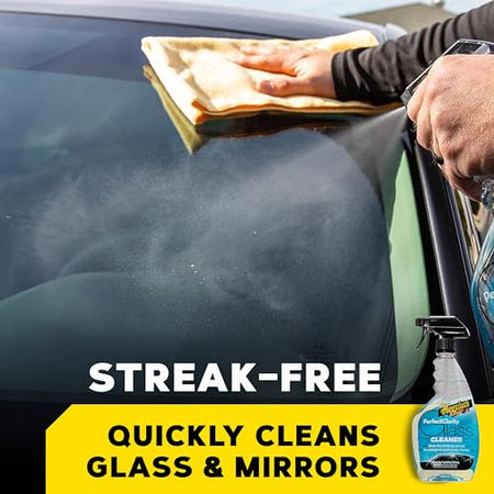 Meguiar's Meguiar's Perfect Clarity Glass Cleaner, Keep Windows, Windshields, and Mirrors Gleaming using a - Outdoor Depot
