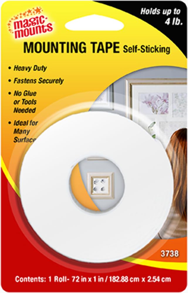 Magic Mounts MAGIC MOUNTS 3738 1" X 72" HD MOUNTING Tape - Outdoor Depot