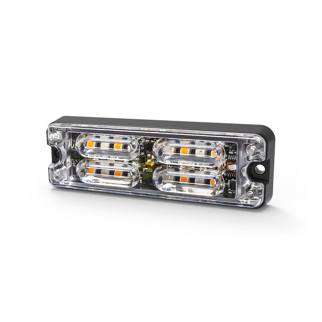ECCO ECCO ED3511W Ed3511 Series Class 1 Led Warning Light Assembly – White, Surface Mount - Outdoor Depot