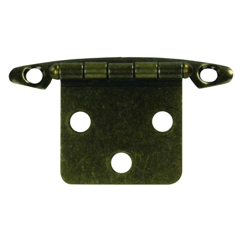 JR Products JR Products 70605 Free Swing Flush Mount Hinge - Antique Brass - Outdoor Depot