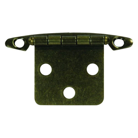 JR Products JR Products 70605 Free Swing Flush Mount Hinge - Antique Brass - Outdoor Depot