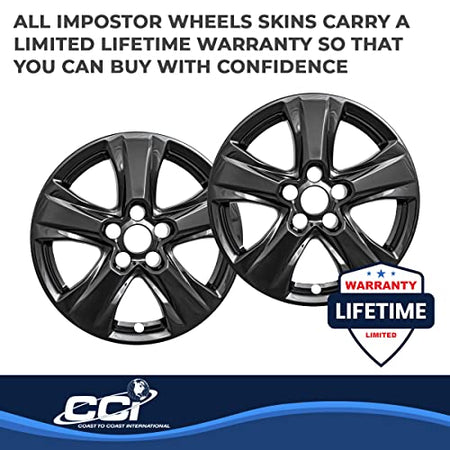 Coast to Coast International Impostor Wheel Covers Fits Toyota RAV4 2019-2025 Set of 4 Wheel Skins 5 V - Outdoor Depot