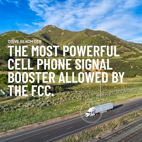 weBoost weBoost Drive Reach OTR - Cell Phone Signal Booster for Trucks and SUVs | Boosts 5G & 4G LTE for All - Outdoor Depot