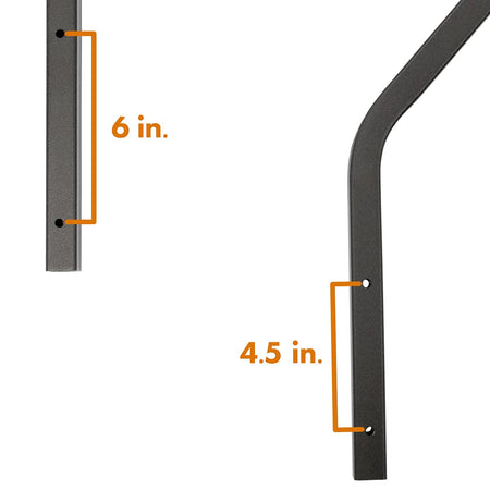 MORryde MORryde STP214-120H Handrail for 2nd Generation StepAbove - 4-Step - Outdoor Depot