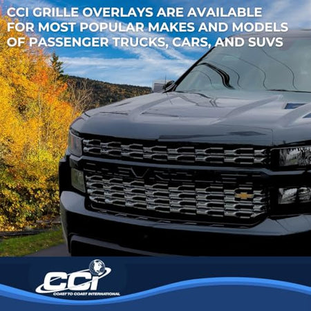 Coast to Coast International COAST2COAST - C2CGI167BLK - OVRLY; 19- Silverado; Gloss Black; - Outdoor Depot