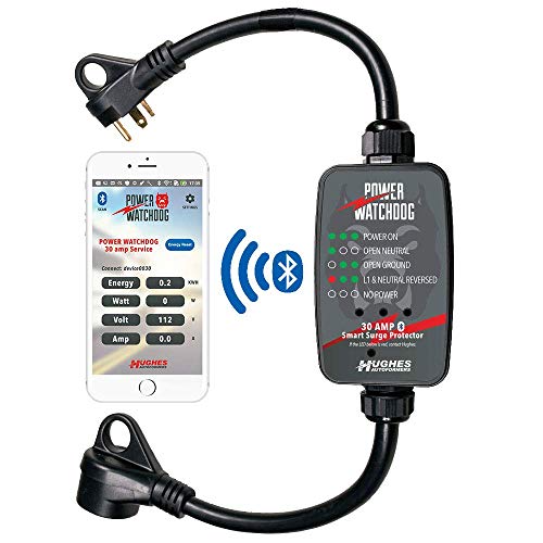 Power Watchdog Power Watchdog PWD30, Bluetooth Surge Protector, 30 Amp, Portable, 14 Inch - Outdoor Depot