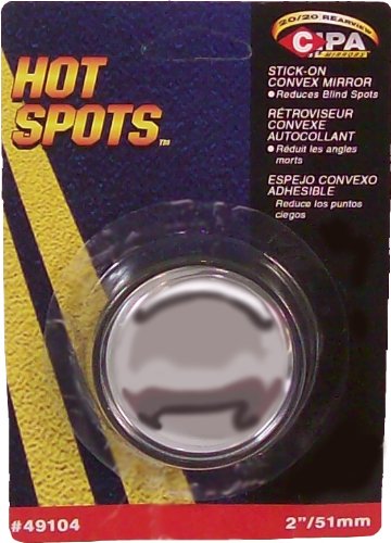 CIPA CIPA 49104 2" Round Convex Adjustable Spot Mirror - Outdoor Depot