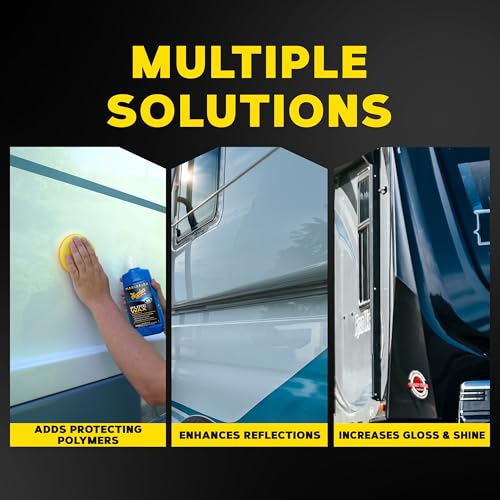 Meguiar's Meguiar's M5616 Marine/RV Pure Wax Carnauba Blend, Long-Lasting Liquid Wax for Protecting Gel - Outdoor Depot