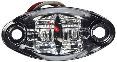 ダイヤモンド ダイヤモンド Diamond Group 52504 Clear/Red 2 Diode 2 Wire LED Marker Light - Outdoor Depot