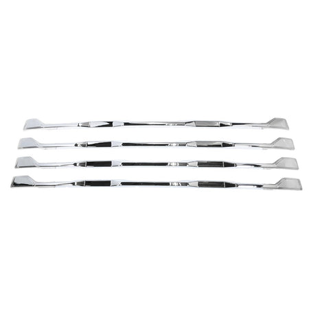 Coast to Coast International CCI Grille Insert GI208, Tape-On Overlay, 4 Piece, Chrome Plated, ABS Plastic, - Outdoor Depot