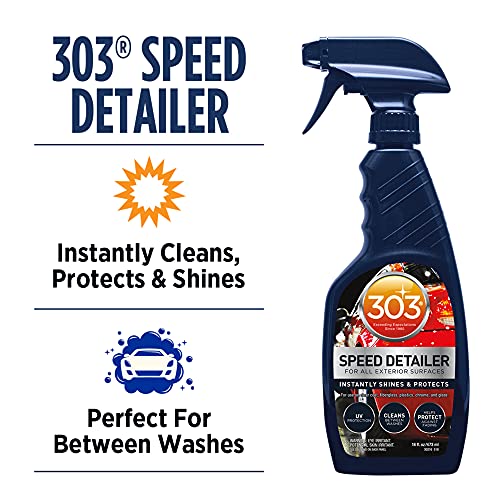 303 Products 303 Products Speed Detailer - For All Exterior Automotive Surfaces - Instantly Shines And - Outdoor-Depot.us
