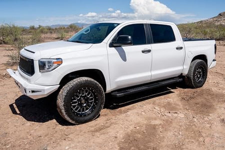 Raptor Series Raptor Series Running Boards Steps 6in OEM Style Black Aluminum Compatible with Classic Body - Outdoor Depot