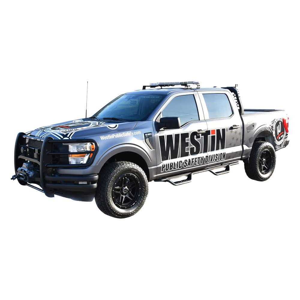 Westin Westin 20-12785 Outlaw Drop Nerf Bars fits 2024-2026 Tacoma Double Cab Textured Black Pair - Outdoor Depot