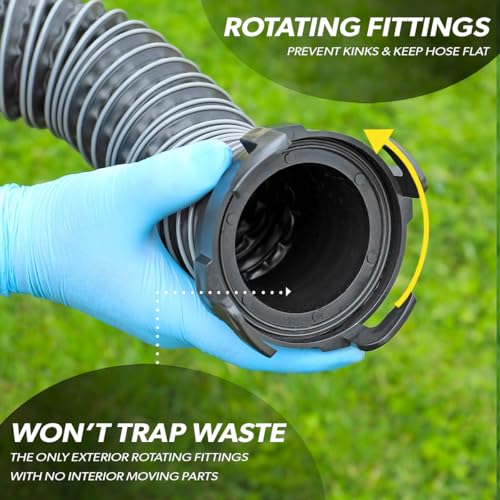 Valterra 10' Silverback Extension RV Sewer Hose - Outdoor-Depot.us