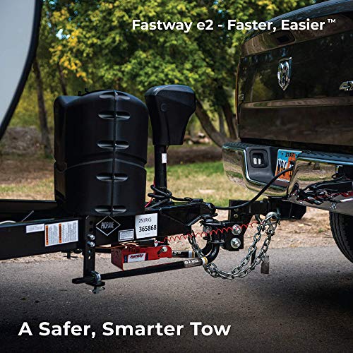 Fastway Fastway e2 2-Point Sway Control Round Bar Hitch, 94-00-1000, 10,000 Lbs Trailer Weight Rating, 1,000 - Outdoor Depot