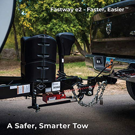 Fastway Fastway e2 2-Point Sway Control Round Bar Hitch, 94-00-1000, 10,000 Lbs Trailer Weight Rating, 1,000 - Outdoor Depot
