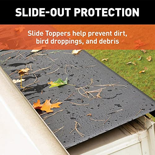 Solera Solera 5000 Series Black Slide Topper RV Slide-Out Awning 6'6" (6'1" Fabric) 13.5 oz Vinyl - Outdoor Depot