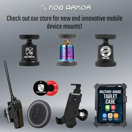 Mob Armor Mob Armor MobNetic Maxx - USA Assembled Magnetic Phone Holder for Car, Magnetic Car Phone Mount, - Outdoor Depot