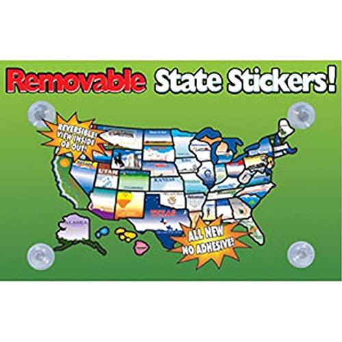 State Stickers REMOVABLE STATE STICKERS - Outdoor Depot