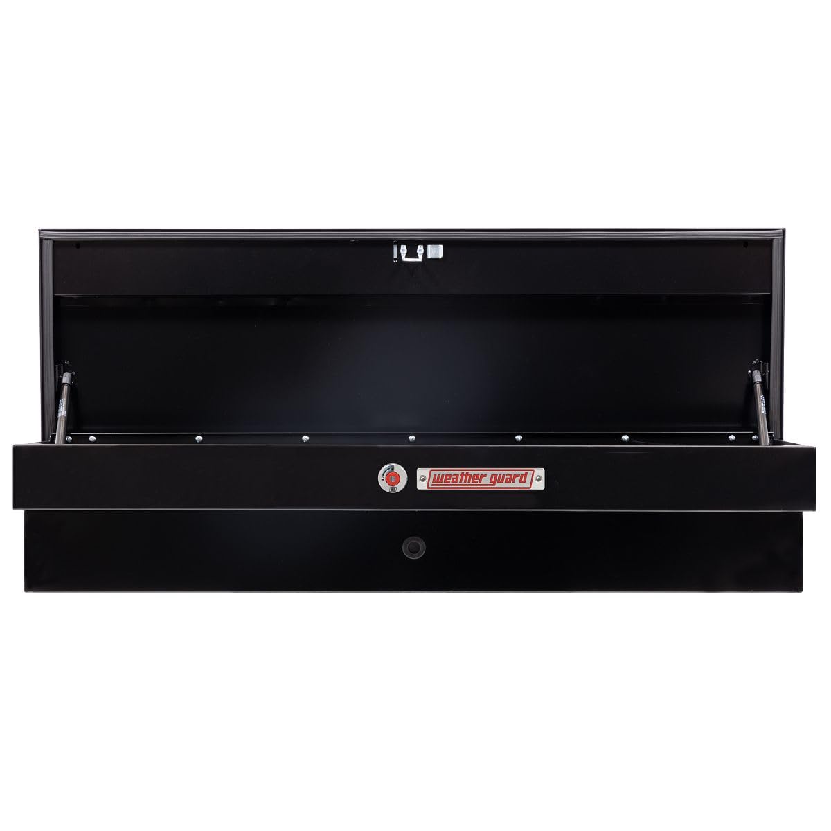 Weather Guard Weather Guard Model 175-5-04 56in Lo-Side Box, Steel, Gloss Black, 4.0 cu ft - Outdoor Depot