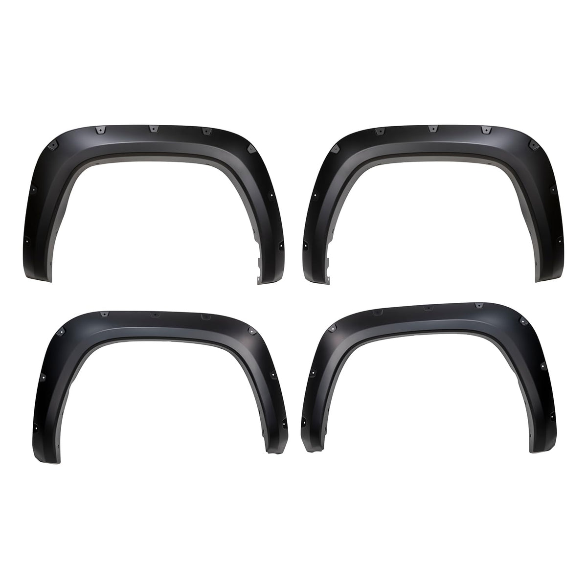 Trailfx TrailFX TFT3004S Pocket Fender Flares Fits 2022-2025 Toyota Tundra Smooth Black Paintable 1.75" - Outdoor Depot