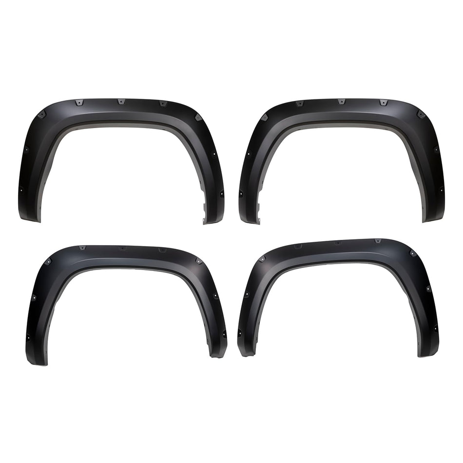 Trailfx TrailFX TFT3004S Pocket Fender Flares Fits 2022-2025 Toyota Tundra Smooth Black Paintable 1.75" - Outdoor Depot