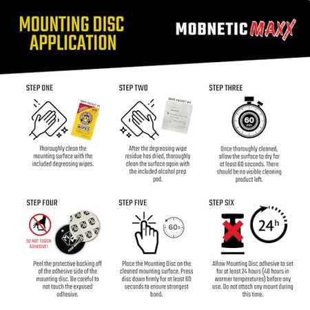 Mob Armor Mob Armor MobNetic Maxx - USA Assembled Magnetic Phone Holder for Car, Magnetic Car Phone Mount, - Outdoor Depot