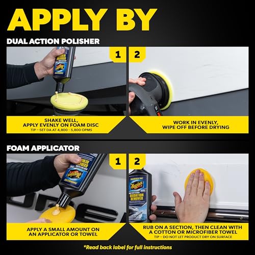 Meguiar's Meguiar's M4916 Marine/RV Heavy Duty Oxidation Remover, Oxidation, Water Spot, Stain, and Boat - Outdoor Depot