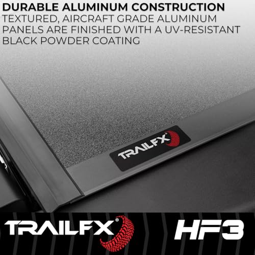 Trailfx TrailFX Hard Tri-Fold Tonneau Cover Fits 2021-2025 Ford F-150 5.5 Foot Bed Hard Folding Cover 3 - Outdoor Depot