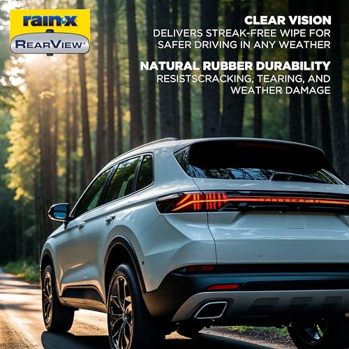 Rain-X Rain-X 850217 RearView Wiper Blade 11", OEM Replacement Rear Windshield Wiper, Interchangeable - Outdoor Depot