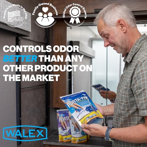 Walex Walex Porta-Pak Black Holding Tank Deodorizer & Portion Control System Drop-Ins - Rapid Breakdown of - Outdoor Depot