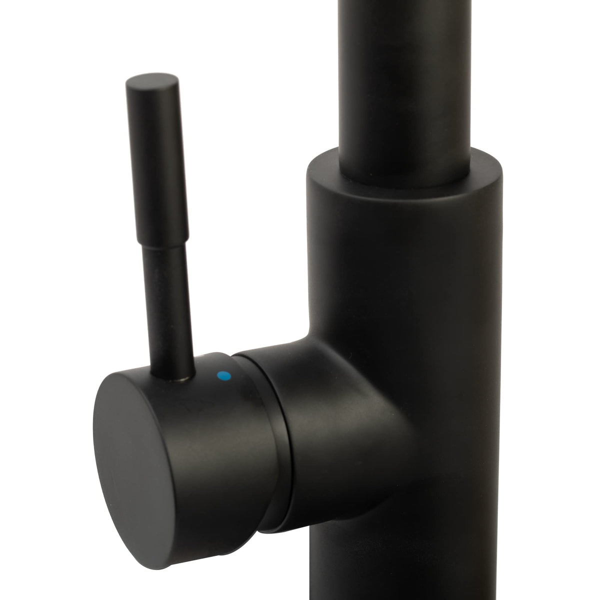 Dura Faucet Dura Faucet DF-MK504SLK-MB RV Swivel High-Arc Spring Kitchen Sink Faucet - Single Handle - - Outdoor Depot
