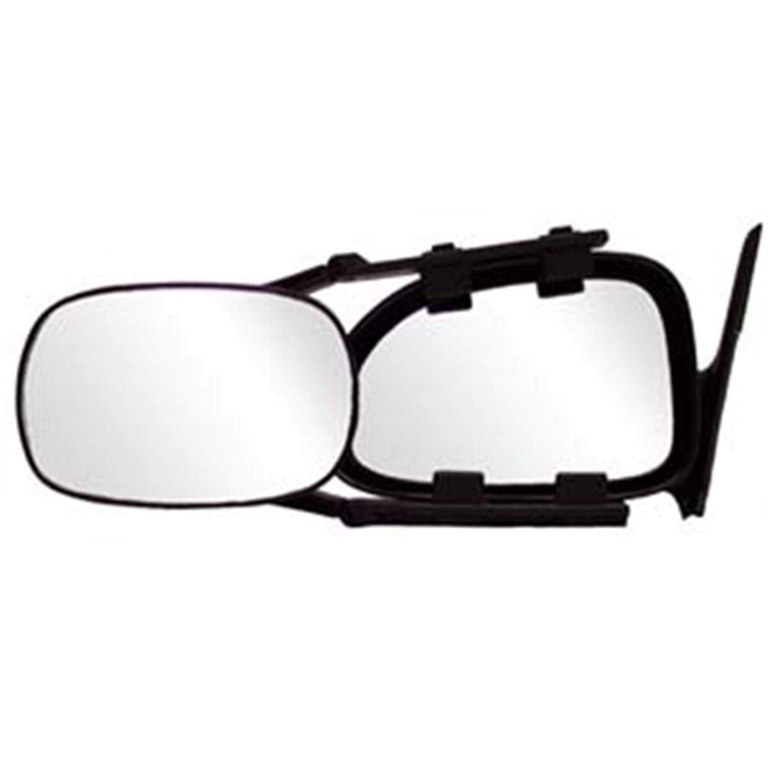 CIPA CIPA 11950 Clip-On Towing Mirror,Black & Silver, 15.75 Inch - Outdoor Depot