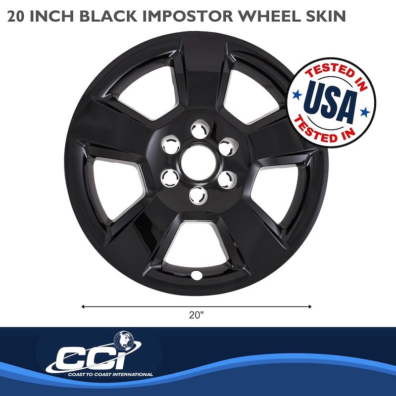 Coast to Coast International Impostor Wheel Skins Fits Chevrolet Silverado 1500 2014-2018 Set of 4 Wheel - Outdoor Depot