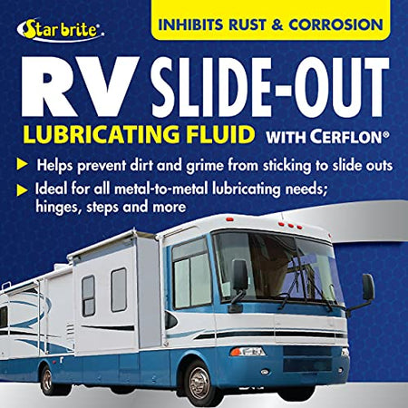 STAR BRITE STAR BRITE RV Slide-Out Lubricating Fluid with Cerflon - Ultra-Slick, Deep-Penetrating, Corrosion - Outdoor Depot
