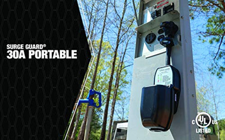 Surge Guard 30A Portable Surge Guard w/Cover - Outdoor-Depot.us