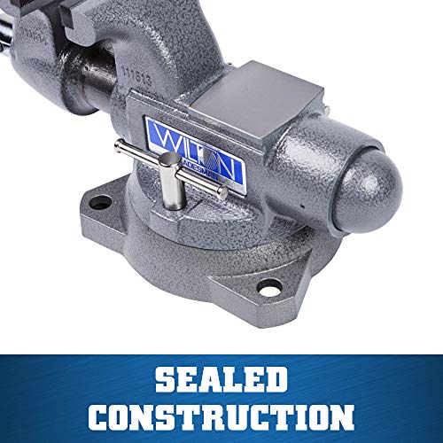 Wilton Wilton Tradesman Bench Vise, 4-1/2" Jaw Width, 3-1/2" Max Jaw Opening, 3-1/4" Throat (Model 1745) - Outdoor Depot
